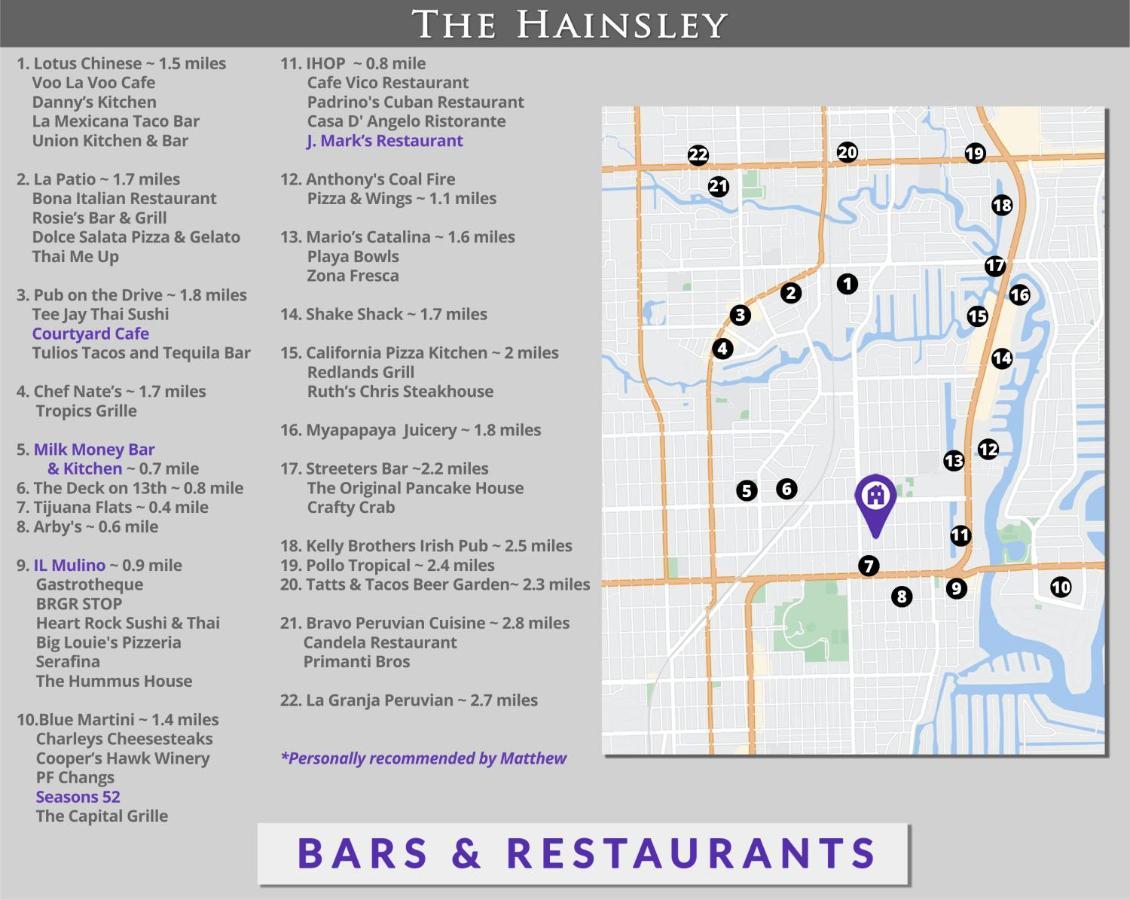 פורט לודרדייל Hainsley Apartments At 1136 מראה חיצוני תמונה